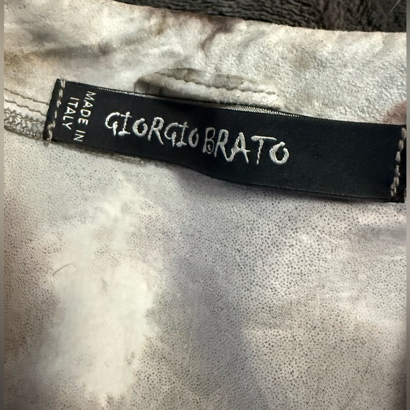 Giorgio Brato Tie Dye Leather Jacket - Picture 13 of 16